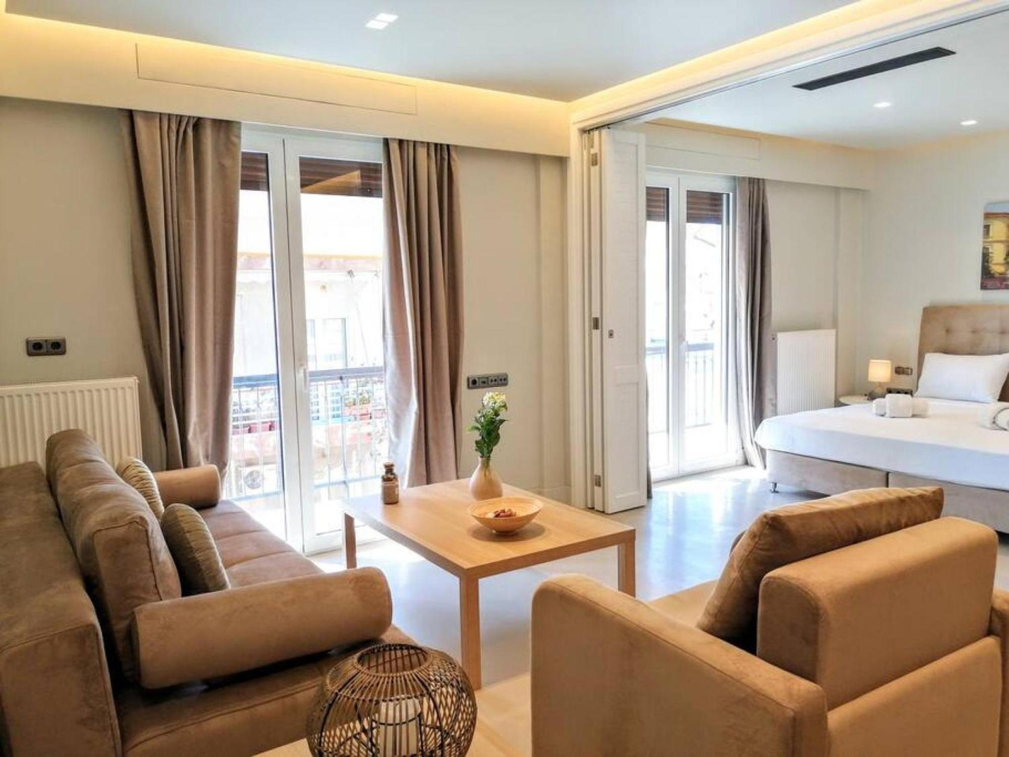 Luxurious Minimal Apartment In Acropolis Atény Exteriér fotografie